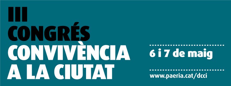 Cartell_3r Congrés de la Convivència a la Ciutat