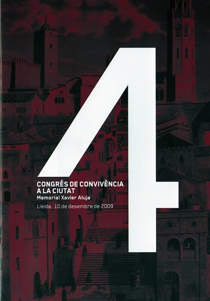 CARTELL_4rt Congrés de la convivencia a la ciutat, Memorial Xavier Aluja