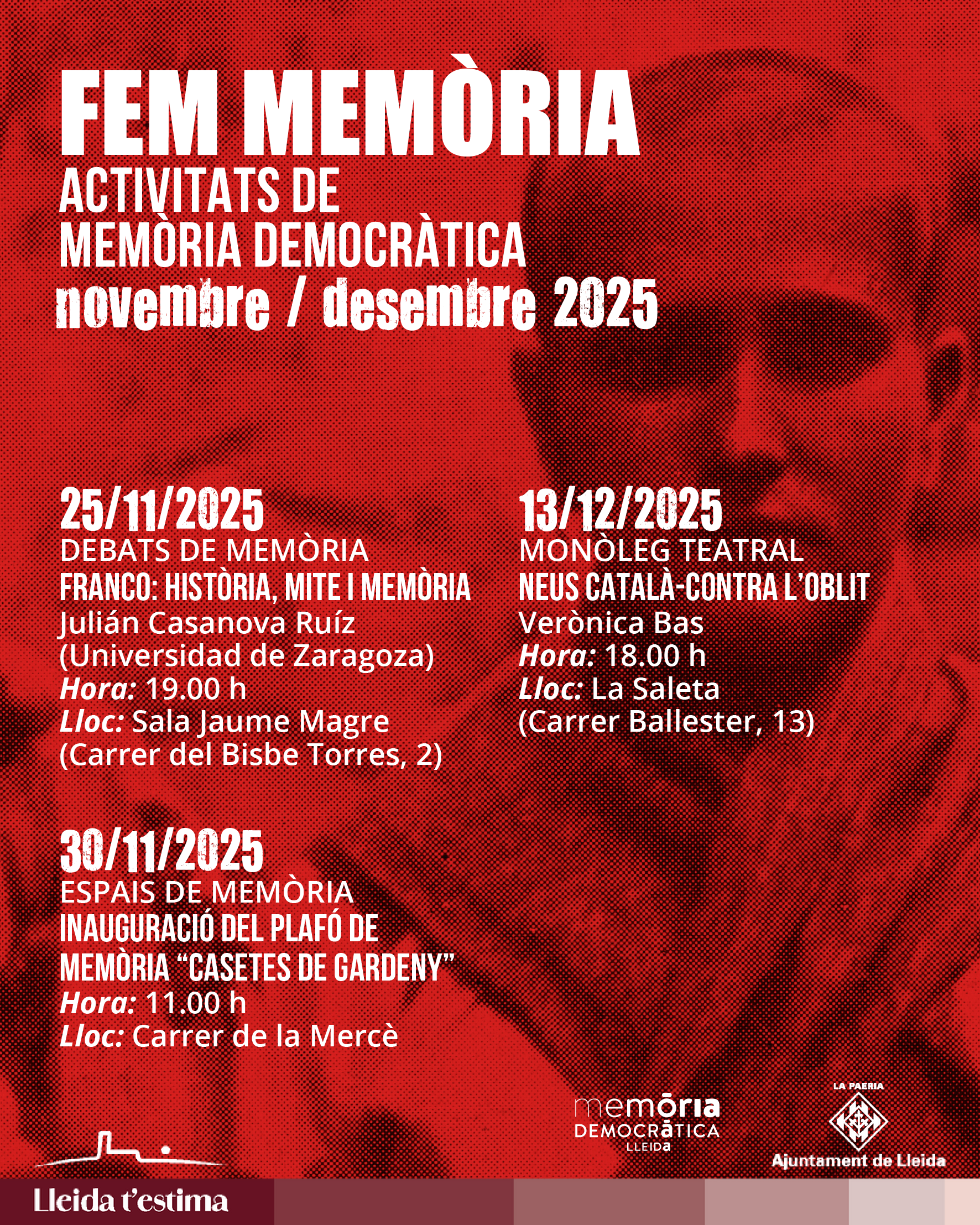 FEM MEMÒRIA -TARDOR 2025-