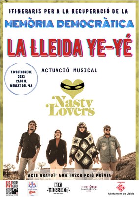 2023 10 07_CARTELL_LA LLEIDA YE-YÉ