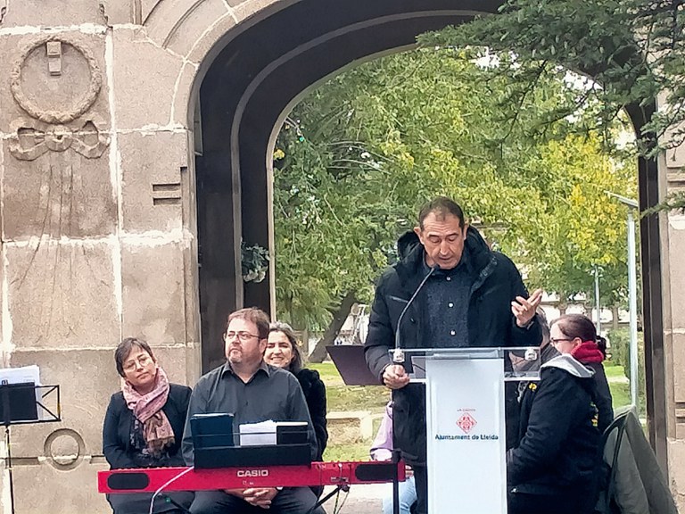 2024 10 27_INAUGURACIÓ DE LA NOVA PLACA EN HOMENATGE ALS AFUSELLTAS DE L’ALBAGÉS