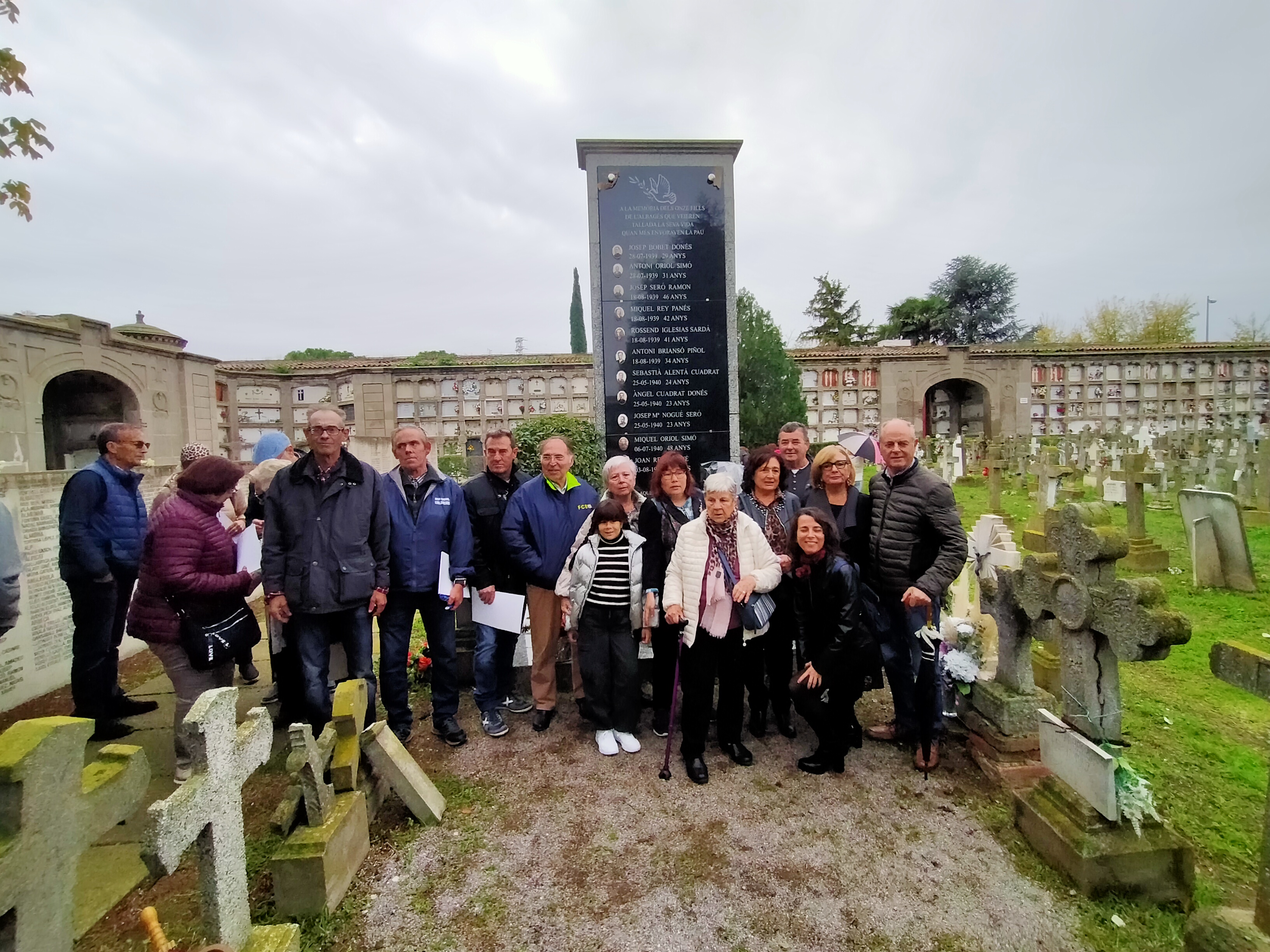 2024 10 27_INAUGURACIÓ DE LA NOVA PLACA EN HOMENATGE ALS AFUSELLTAS DE L’ALBAGÉS