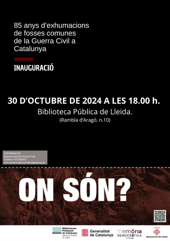 2024 10 30_Cartell_ON SÓN 85 ANYS D’EXHUMACIONS DE FOSSES COMUNES DE LA GUERRA CIVIL A CATALUNYA  (2).jpg