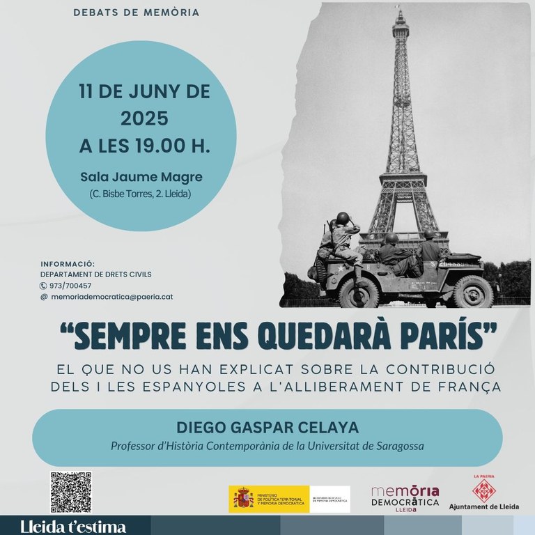 2025 06 11_xxss_“SEMPRE ENS QUEDARÀ PARÍS”. EL QUE NO US HAN EXPLICAT SOBRE LA CONTRIBUCIÓ DELS I LES ESPANYOLES A L'ALLIBERAMENT DE FRANÇA