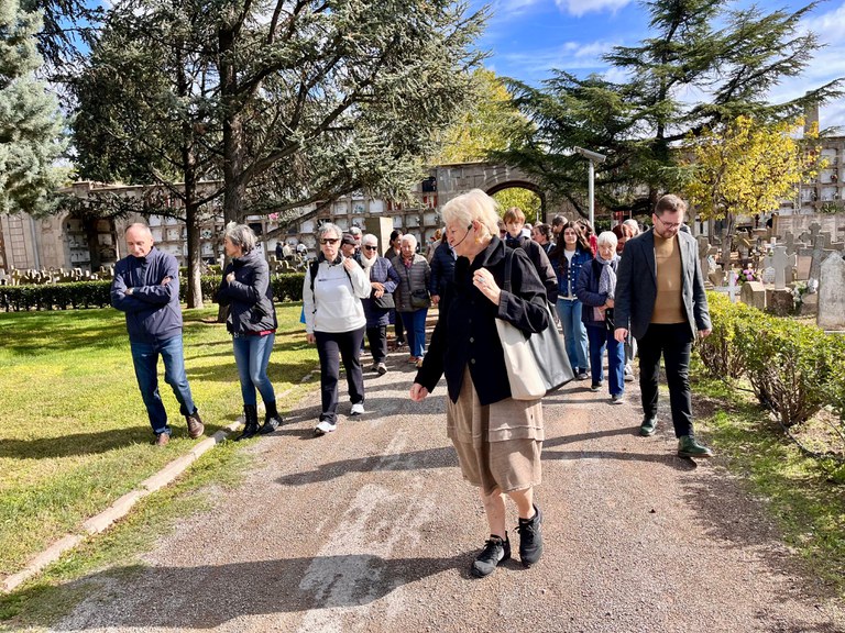2025 10 26_EL CEMENTIRI DE LLEIDA: UN RECORREGUT PELS ESPAIS DE MEMÒRIA DE LA GUERRA CIVIL I LA REPRESSIÓ FANQUISTA