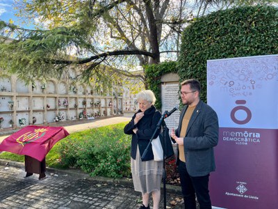 2025 10 26_EL CEMENTIRI DE LLEIDA: UN RECORREGUT PELS ESPAIS DE MEMÒRIA DE LA GUERRA CIVIL I LA REPRESSIÓ FANQUISTA