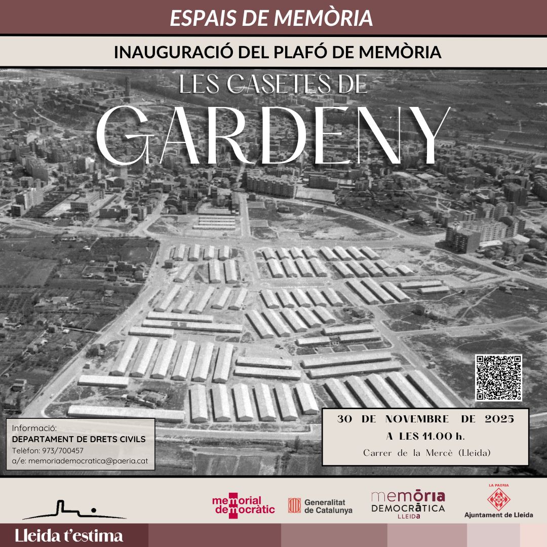2025 11 30_XXSS_INAUGURACIÓ DEL PLAFÓ DE MEMÒRIA“LES CASETES DE GARDENY”