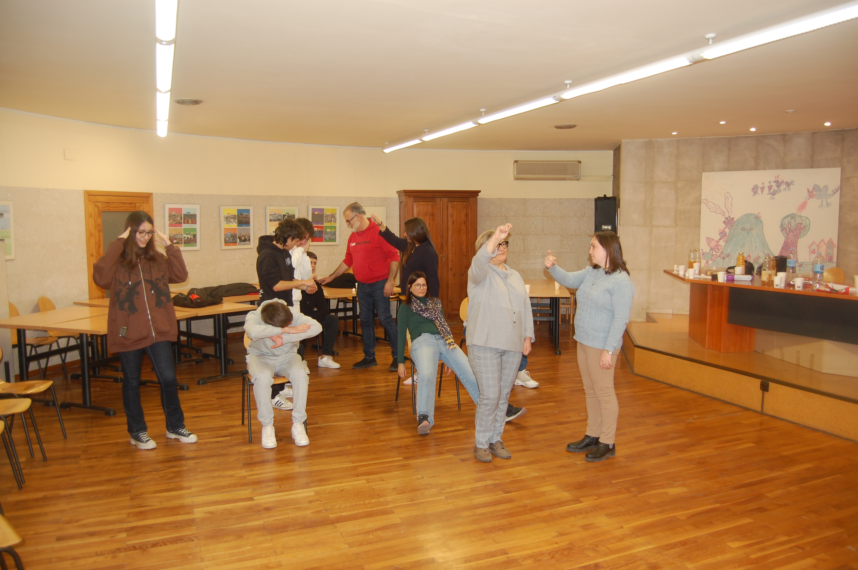 Taller als alumnes participants del viatge a Mauthausen (Maig/2023)