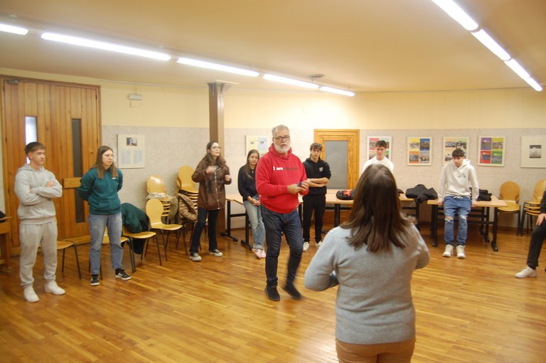 Taller als alumnes participants del viatge a Mauthausen (Maig/2023)