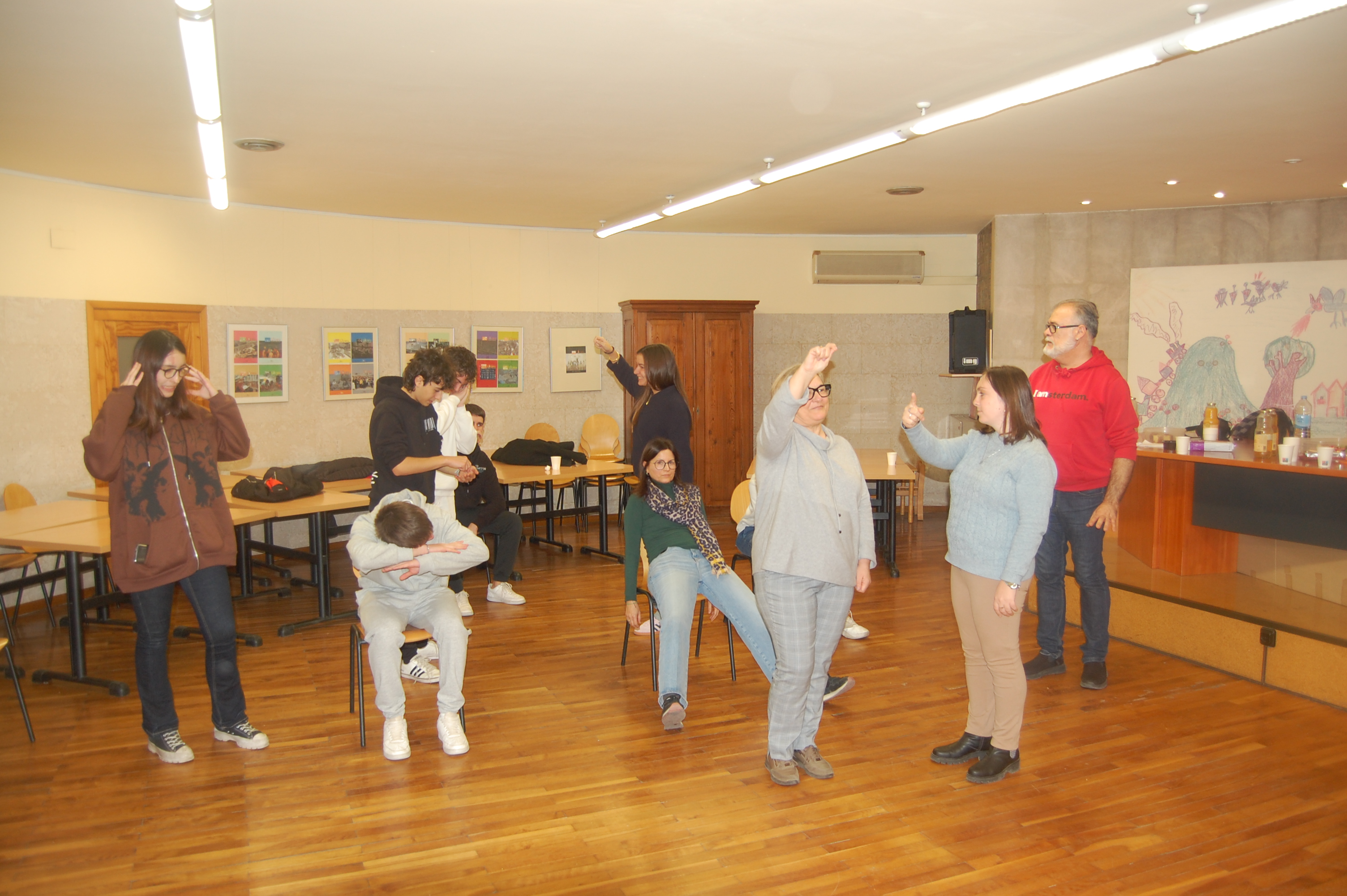 Taller als alumnes participants del viatge a Mauthausen (Maig/2023)