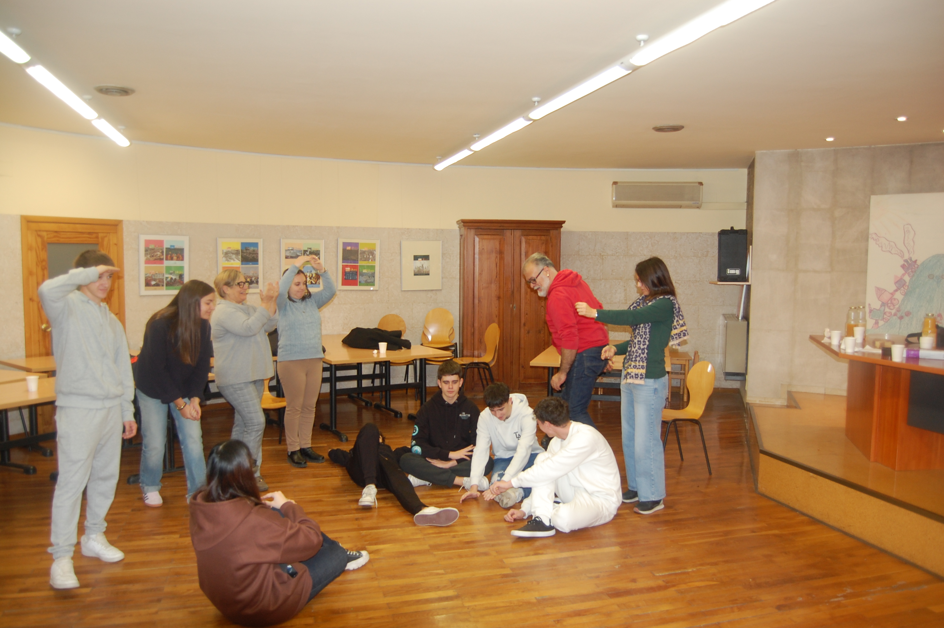 Taller als alumnes participants del viatge a Mauthausen (Maig/2023)