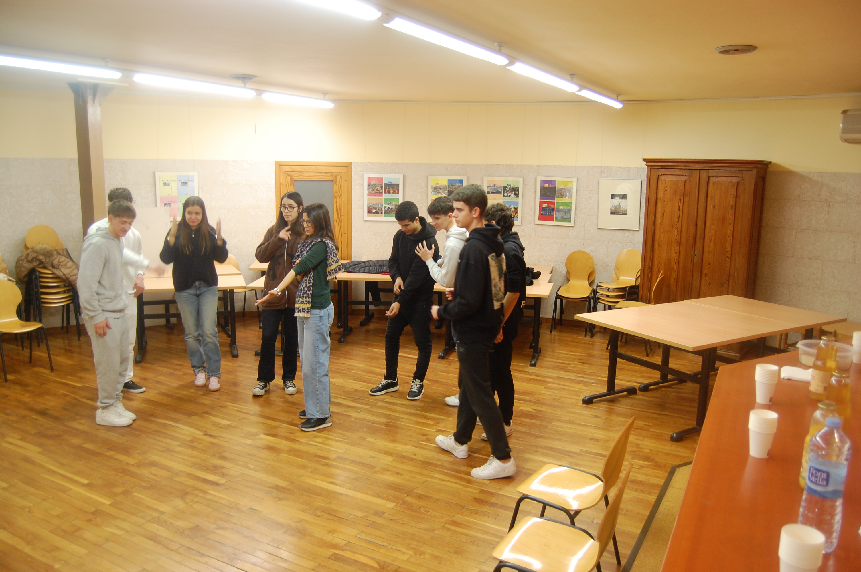 Taller als alumnes participants del viatge a Mauthausen (Maig/2023)