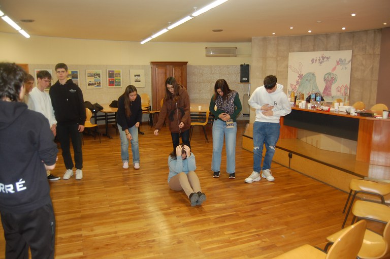 Taller als alumnes participants del viatge a Mauthausen (Maig/2023)