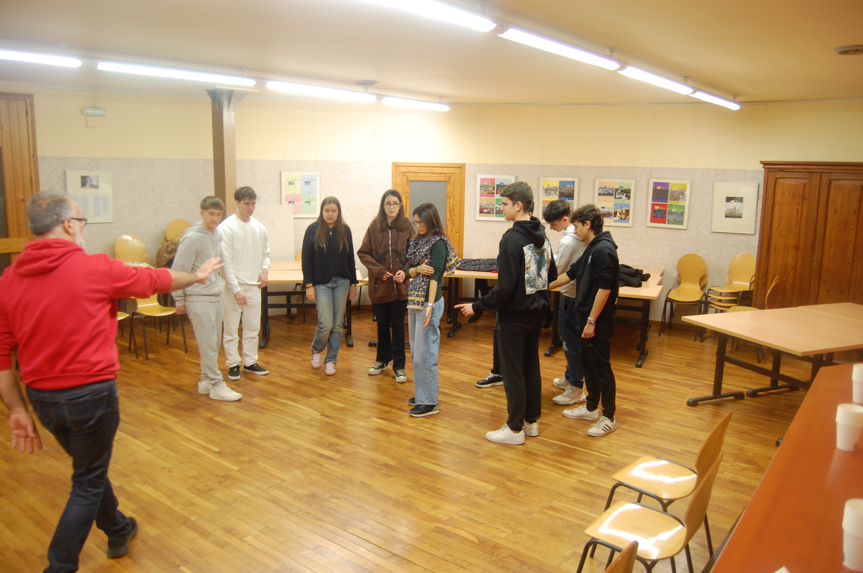 Taller als alumnes participants del viatge a Mauthausen (Maig/2023)