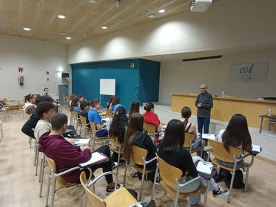 2023 03 30_Conferència de Josep San Martín a l’INS Josep Lladonosa