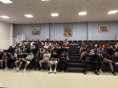 2023 05 18_Conferència de Josep San Martín a l’INS d'Almenar