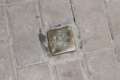 2023 06 17_RUTA PER A LA NETEJA DE LES LLAMBORDES STOLPERSTEINE DE LA CIUTAT DE LLEIDA