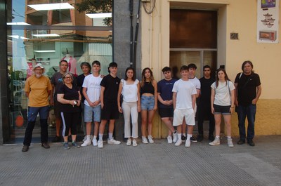 2023 06 17_RUTA PER A LA NETEJA DE LES LLAMBORDES STOLPERSTEINE DE LA CIUTAT DE LLEIDA