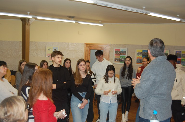 2024 03 09_ Formació a l'alumnat del projecte Buchenwald-Mauthausen