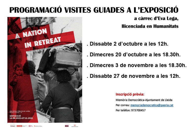 Cartell_Programació visistes guiades a l'exposició