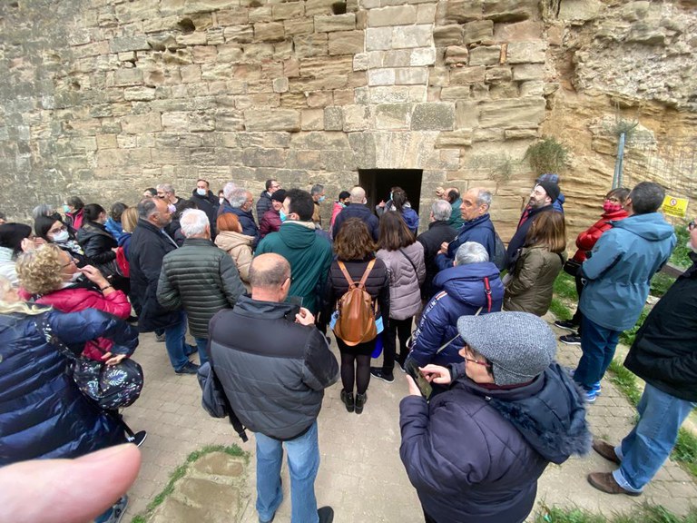 2022 03 19 Els vestigis de la guerra civil al Turó de la Seu Vella