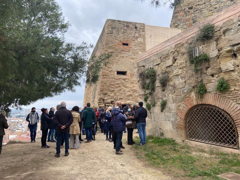 2022 03 19 Els vestigis de la guerra civil al Turó de la Seu Vella