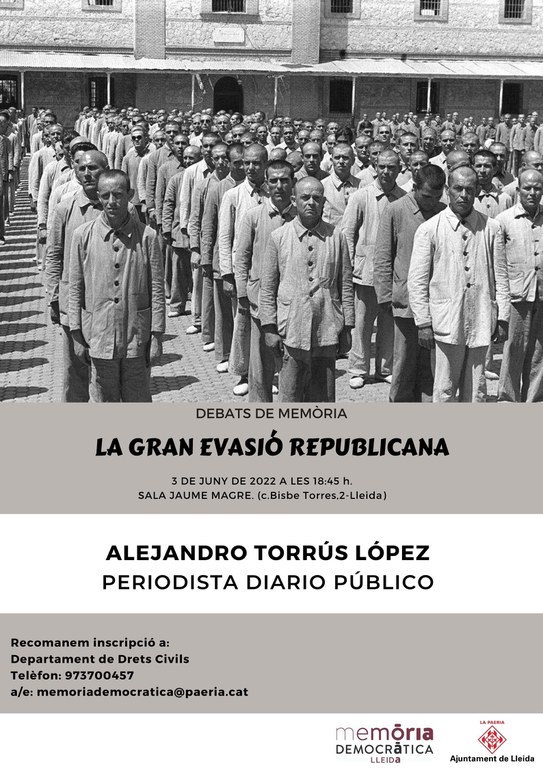 2022 06 03 La gran evasió republicana_CARTELL