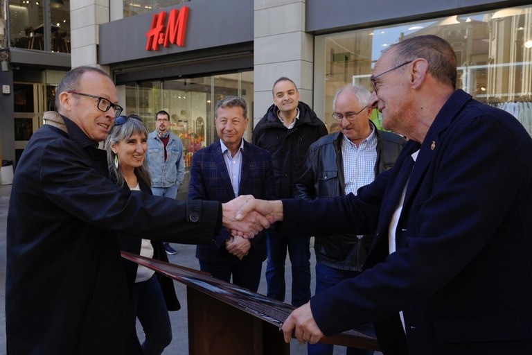 2023 03 25_INAUGURACIÓ DE PLAFONS D’ESPAIS DE MEMÒRIA DE LLEIDA_Foto de Mario Gascón.