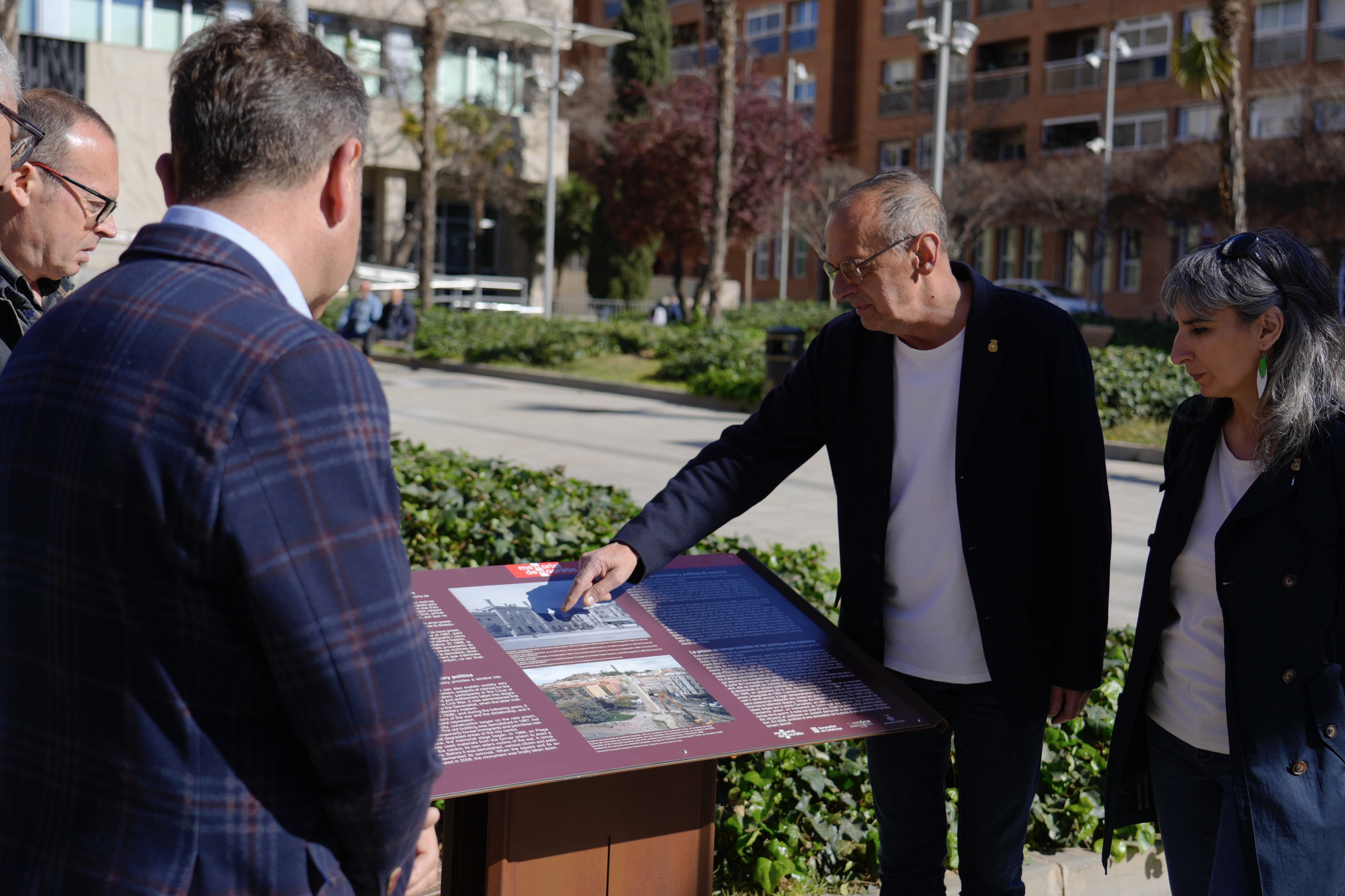 2023 03 25_INAUGURACIÓ DE PLAFONS D’ESPAIS DE MEMÒRIA DE LLEIDA_Foto de Mario Gascón.