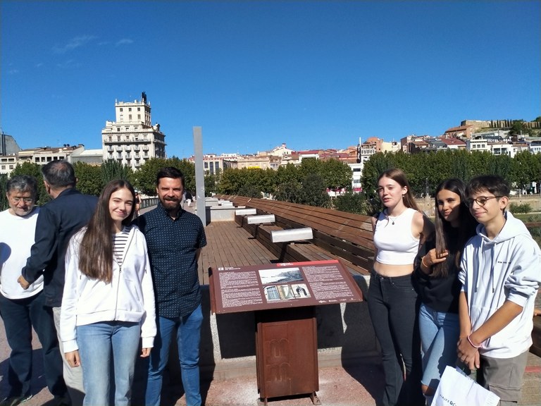 2023 09 23_Inauguració de plafons d'espais de memòria de lleida