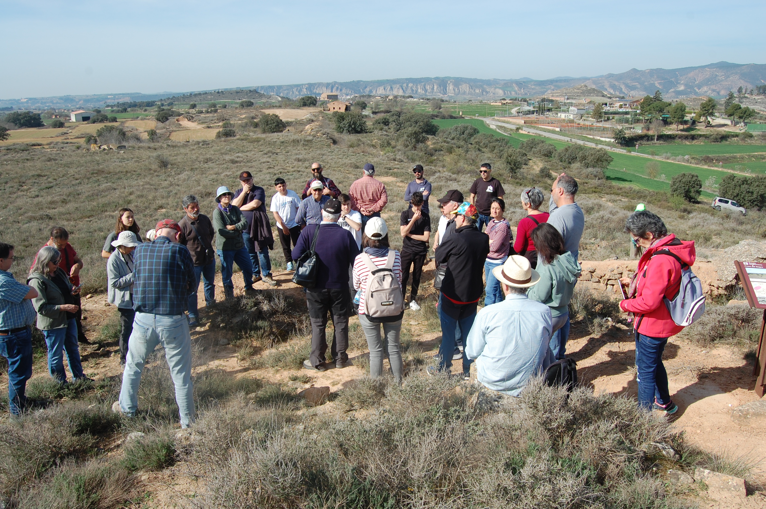 2024 03 17_ITINERARI: ESCENARIS DE GUERRA AL FRONT DEL SEGRE: EL MERENGUE I PALOUS