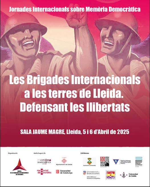 2025 04 5 i 6_cartell_JORNADES INTERNACIONALS SOBRE MEMÒRIA DEMOCRÀTICA