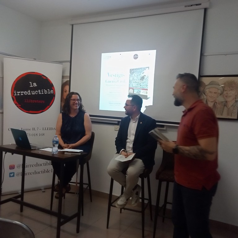 2025 05 29_VESTIGIS DE LA GUERRA CIVIL. MEMÒRIA D’UNA GUERRA -PRESENTACIÓ DEL LLIBRE-