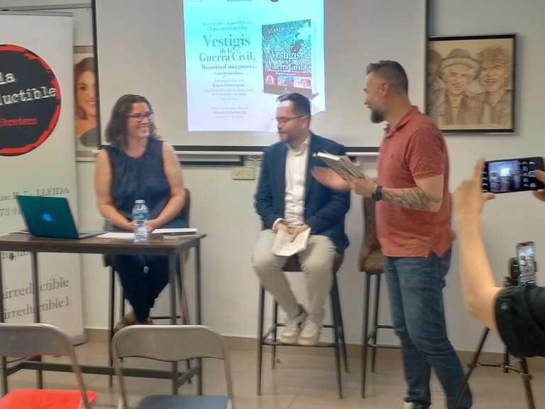 2025 05 29_VESTIGIS DE LA GUERRA CIVIL. MEMÒRIA D’UNA GUERRA -PRESENTACIÓ DEL LLIBRE-