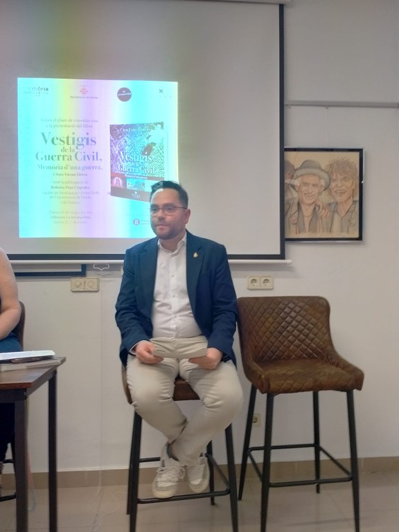 2025 05 29_VESTIGIS DE LA GUERRA CIVIL. MEMÒRIA D’UNA GUERRA -PRESENTACIÓ DEL LLIBRE-