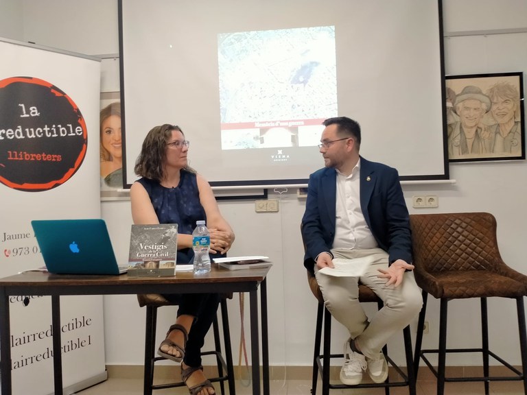2025 05 29_VESTIGIS DE LA GUERRA CIVIL. MEMÒRIA D’UNA GUERRA -PRESENTACIÓ DEL LLIBRE-