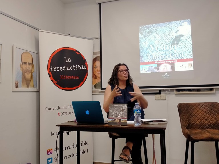2025 05 29_VESTIGIS DE LA GUERRA CIVIL. MEMÒRIA D’UNA GUERRA -PRESENTACIÓ DEL LLIBRE-