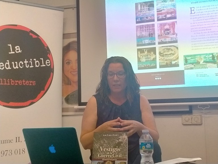 2025 05 29_VESTIGIS DE LA GUERRA CIVIL. MEMÒRIA D’UNA GUERRA -PRESENTACIÓ DEL LLIBRE-