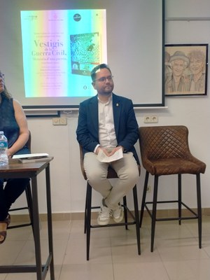 2025 05 29_VESTIGIS DE LA GUERRA CIVIL. MEMÒRIA D’UNA GUERRA -PRESENTACIÓ DEL LLIBRE-