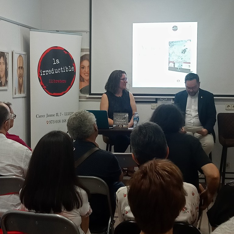 2025 05 29_VESTIGIS DE LA GUERRA CIVIL. MEMÒRIA D’UNA GUERRA -PRESENTACIÓ DEL LLIBRE-