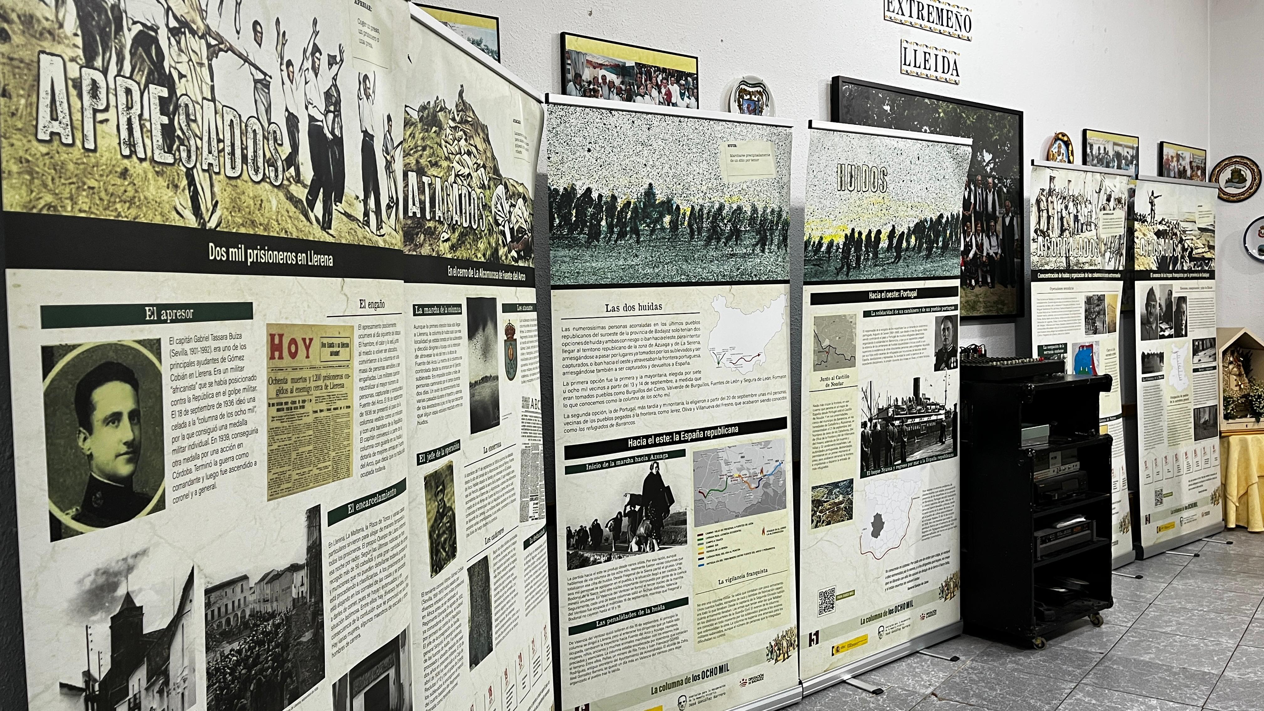 2025 05 03 a 16_LA COLUMNA DE LOS OCHO MIL. EL PRIMER ÉXODO DE LA GUERRA CIVIL ESPAÑOLA - EXPOSICIÓ I INAUGURACIÓ -