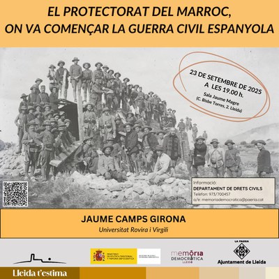 2025 09 23_XXSS_EL PROTECTORAT DEL MARROC, ON VA COMENÇAR LA GUERRA CIVIL ESPANYOLA