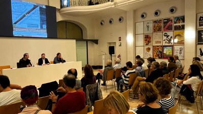 2025 10 23_PRESENTACIÓ AUDIOVISUAL "ELS ESPAIS DE MEMÒRIA DEL CEMENTIRI DE LLEIDA. UN RECORREGUT PELS ESPAIS DE LA GUERRA CIVIL I LA REPRESSIÓ FRANQUISTA"