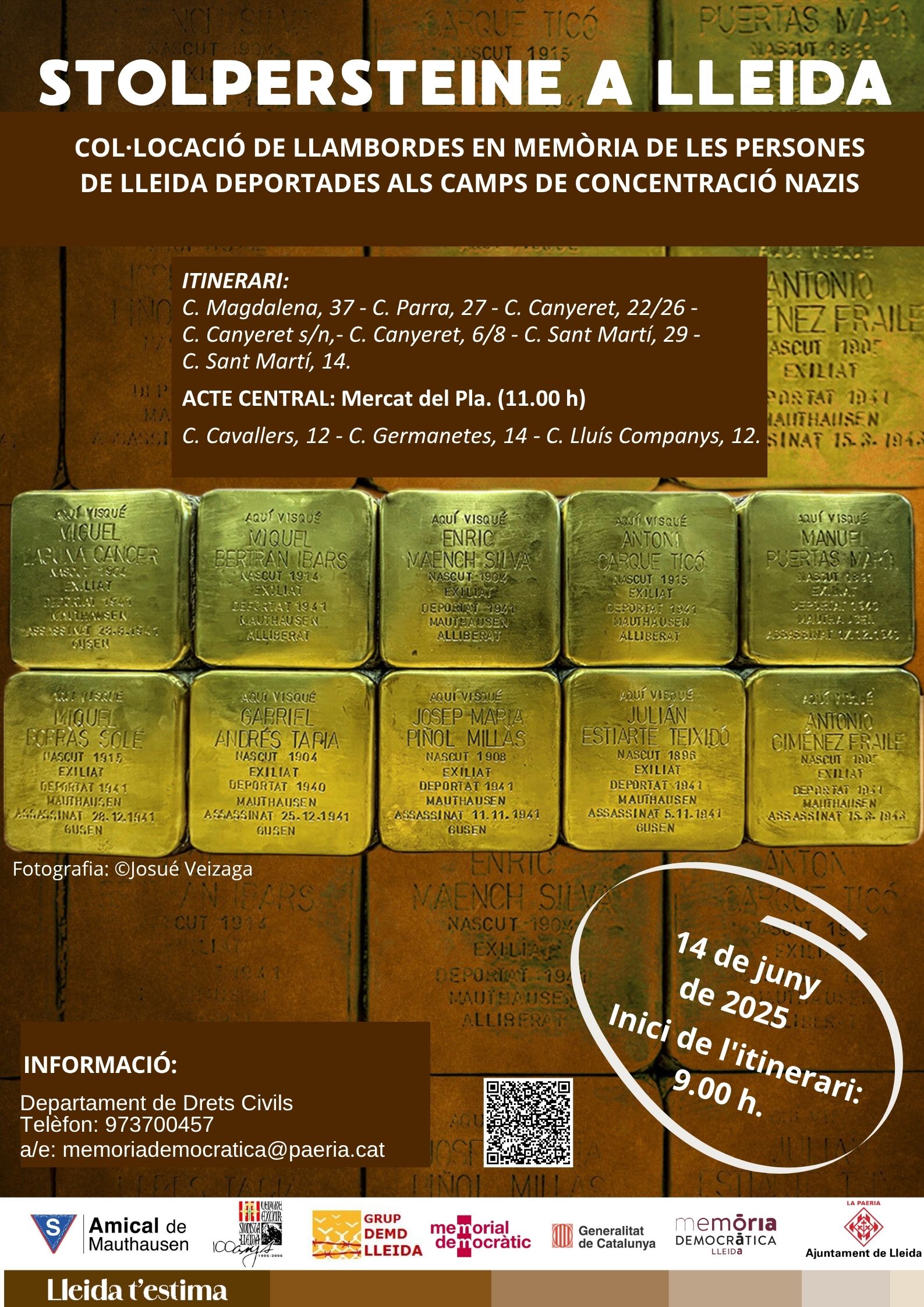 2025 06 14_CARTELL_STOLPERSTEINE A LA CIUTAT DE LLEIDA