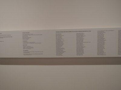 Mural crèdits