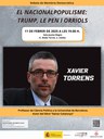 EL NACIONALPOPULISME: TRUMP, LE PEN I ORRIOLS